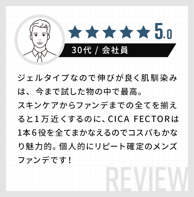 ★★★★★|30代会社員